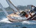 Das Boot: Für die Global Solo Challenge hat Hympendahl eine Comfortina 38 von 1989 angeschafft. Die sportliche Fahrtenyacht will er nun für den Nonstop-Törn refitten