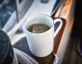 Pervasive warmth: in cold weather, it's the simple things that the crew enjoy. A hot cup of tea becomes the highlight of the sailing day