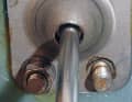 Leak or condensate? The screws have a load-bearing function, traces of rust can indicate leaks that cause damage