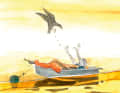 Rough wake-up call for a seabird
