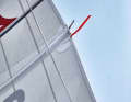 The leech lines in the mainsail provide good information about the twist of the sail