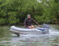 Good glide at 21.2 kilometres per hour. Some lateral drift in the bend