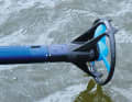 The prop is protected by a ring, ideal for shallow water and for beaching