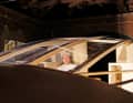Alexander Vrolijk tested the functionality and volume of the glazed dodger for the Bente 39 before the boat was built in small series