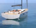 The boat comes with a dinghy garage and high cockpit. | Illustrations: YYachts