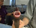 The cat is said to have been attacked by such cookie cutter sharks