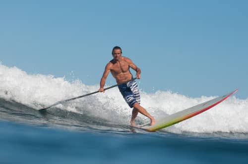   Laird Hamilton in seinem Element Wasser