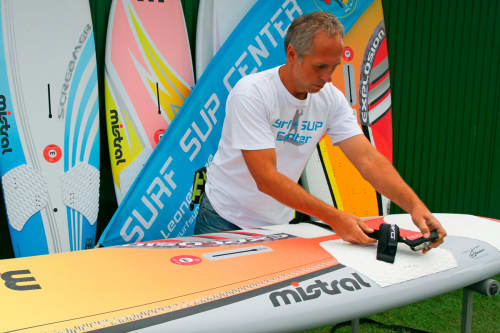  Christian Relling, Surf & SUP Center St. Leoner See 