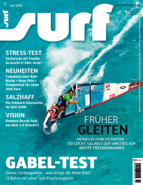   Diesen Artikel bzw. die gesamte Ausgabe SURF 6/2019 können Sie in der SURF App (<a href="https://itunes.apple.com/de/app/surf/id761387049?mt=8"  rel="noopener noreferrer">iTunes</a>  und <a href="https://play.google.com/store/apps/details?id=de.deliusklasing.surf"  rel="noopener noreferrer">Google Play</a> ) lesen – die Print-Ausgabe erhalten Sie <a href="https://www.delius-klasing.de/surf-07-2019-sur-2019-07" target="_blank" rel="noopener noreferrer nofollow">hier</a> .