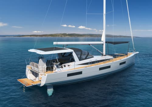   Jeanneau Yacht 60 Version "Leisure" mit festen Dogder und Bimini