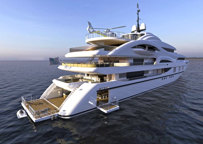 „Beach“: Fünf Deck, Helipad und Beachclub | ub