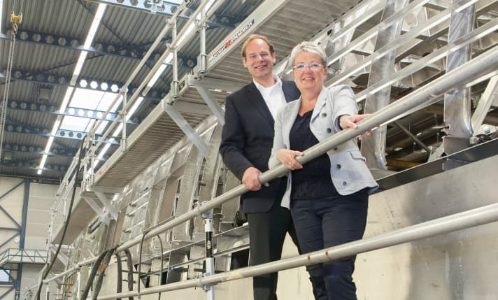 Neue Geschäftsführung bei Royal Huisman: Alice Huisman übergibt die Firmen­leitung an Roemer Boogaard und wird als Executive Director beratend tätig sein. | n.