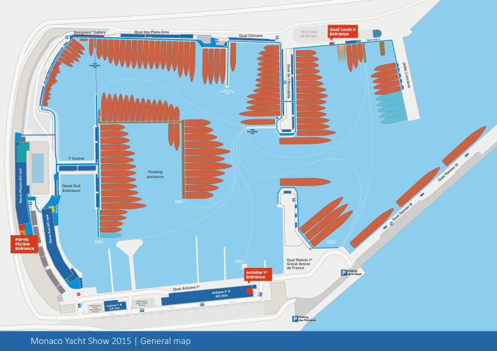 Das neue Layout der Monaco Yacht Show | ow
