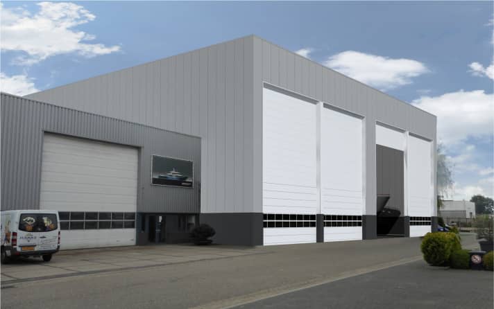 In der neuen Werfthalle können bis zu 40 Meter lange Neubauten entstehen. | n.