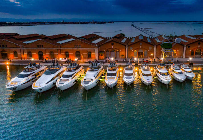 Venice Boat Show in Venedigs Arsenale | le
