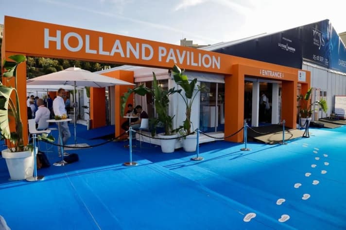 Die HISWA Holland Yachting Group organisierte für ihre Mitglieder unter anderem Messe-Auftritte wie hier in Monaco. | o.