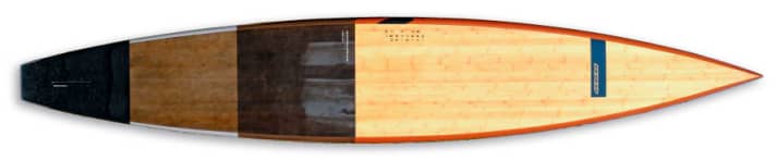 RRD Retro Wood: Das Edelholz-Board ist auch von unten ein Blickfang.
