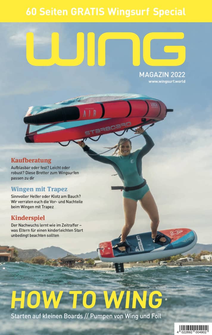 Gratis im SUP-Magazin – 60 Seiten Wingsurf-Special