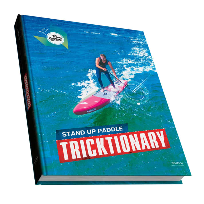 Haben Dir die Paddel-Grundlagen oben gefallen? Im Tricktionary-Buch findest Du  noch viel mehr Tipps zum Paddeln in den unterschiedlichsten Bedingungen.