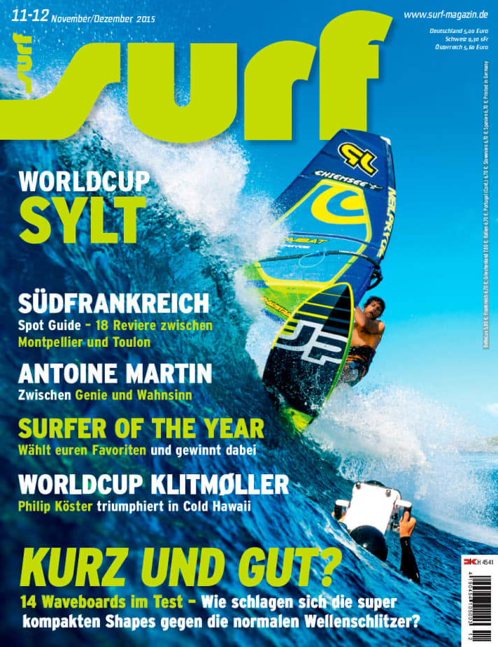   Diesen Artikel bzw. die gesamte Ausgabe SURF 10/2015 können Sie in der SURF App (iTunes und Google Play) lesen oder die Ausgabe im DK-Shop nachbestellen. 