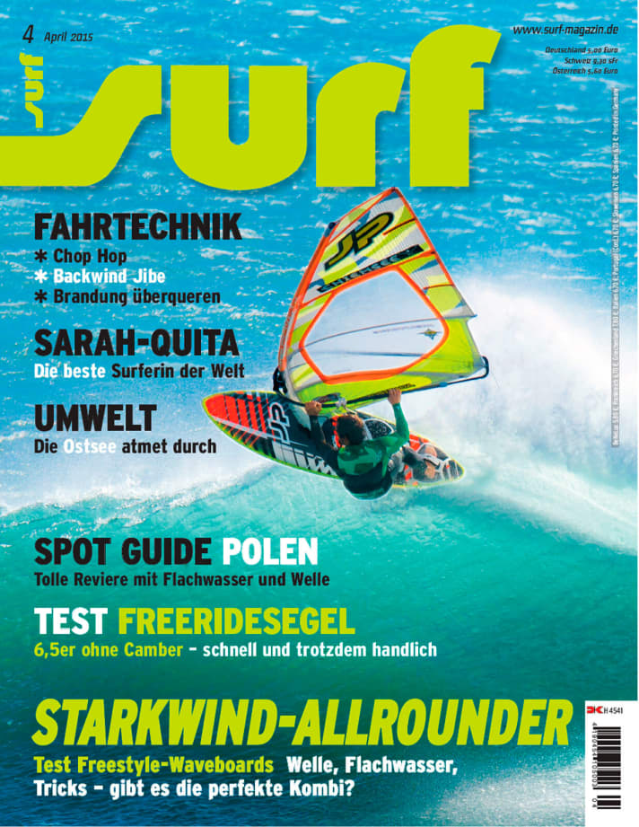   Diesen Artikel bzw. die gesamte Ausgabe SURF 4/2015 können Sie in der SURF App (iTunes und Google Play) lesen oder die Ausgabe im DK-Shop nachbestellen. 