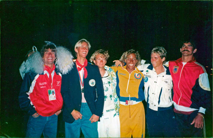   An zwei Olympischen Spielen nahm Brian auf dem Lechner-Verdränger mit mäßigem Erfolg teil.  