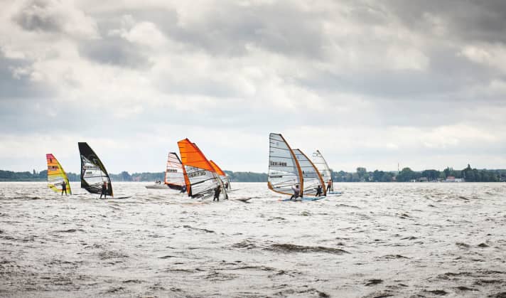 Schon 2020 fand die Internationale Deutsche Meisterschaft der Raceboarder auf dem Steinhuder Meer statt.