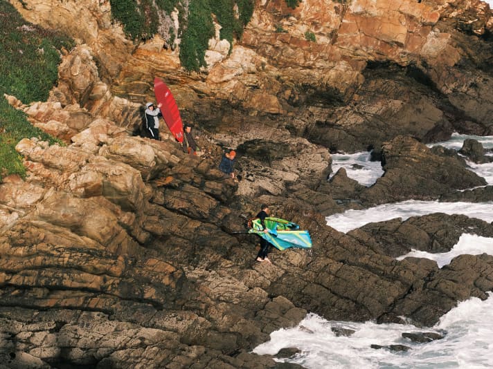 Leon Jamaer musste in Peniche auch ordentlich einstecken