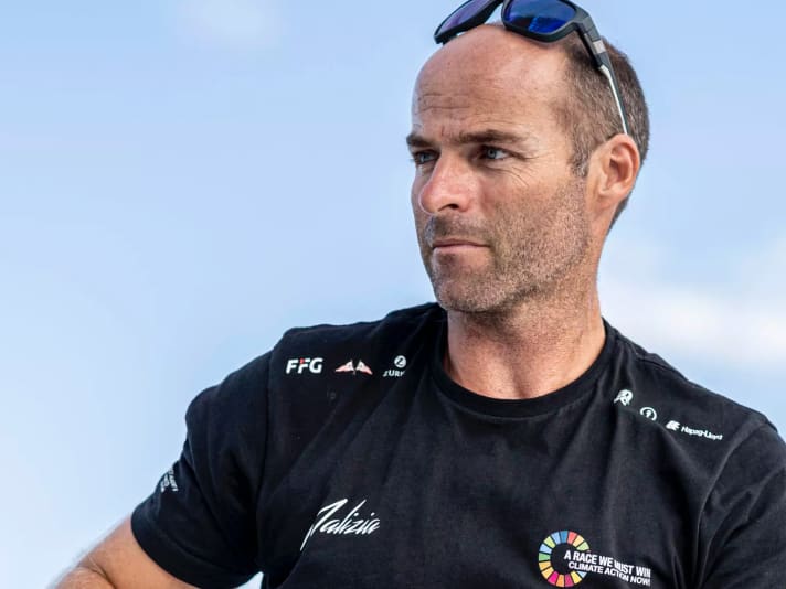 Ehemann, Vater von drei Kindern und einer der erfolgreichsten Offshore-Segler Frankreichs: Nicolas Lunven ist im Team Malizia angekommen