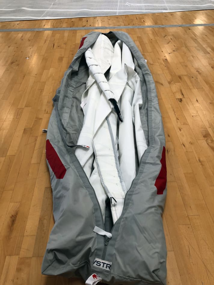 Ein Extra-Stausack für den Code Zero