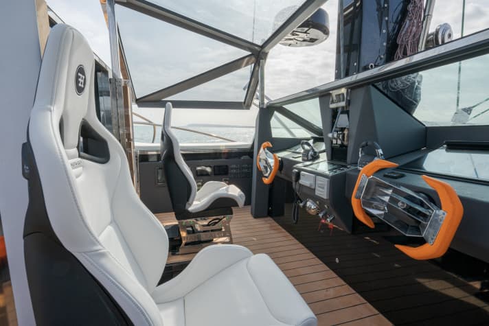 Das Cockpit des Hanstaiger X1 erinnert an einen Kampflieger