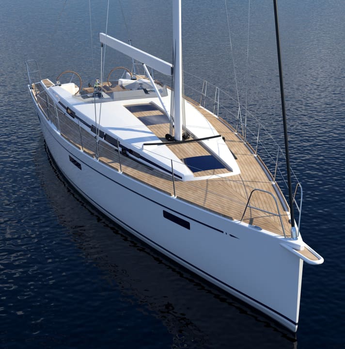   Die schönen, sportlichen Linien kommen von Dykstra Naval Architects