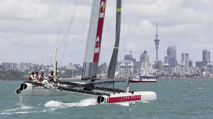   Testfahrten vor Auckland: Luna Rossa wird mit den Neuseeländern eine Art Trainingsgemeinschaft bilden