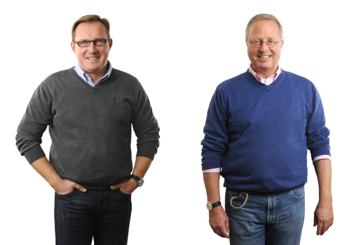   Comfort-Yachts Gesellschafter Niels Töbke und Chris de la Motte