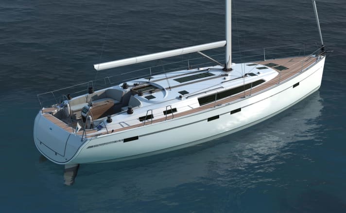   Das Schiff wirkt eleganter als die Vorgängerin