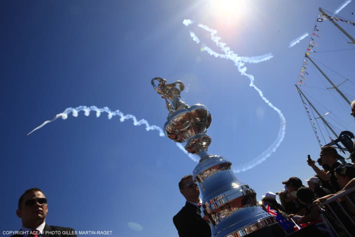   Die begehrteste Trophäe des internationalen Segelsports