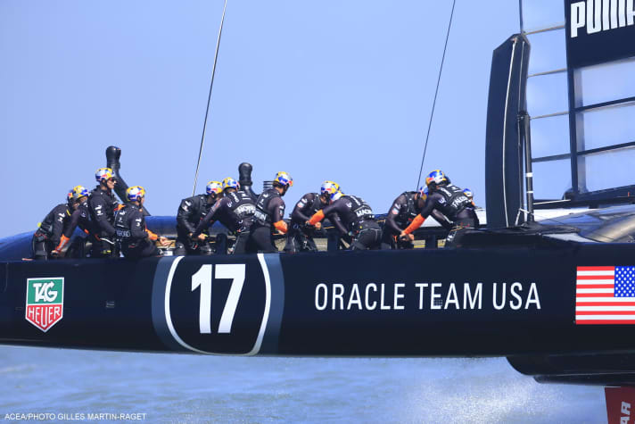   Hatten am Sonntag in den Rennen 14 und 15 alles im Griff: Team Oracle USA
