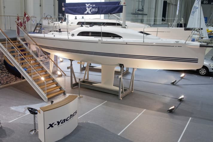   T-Kiel, breites Heck und Gennakerrüssel: Das Design der XP-33 wirkt fast schon französisch
