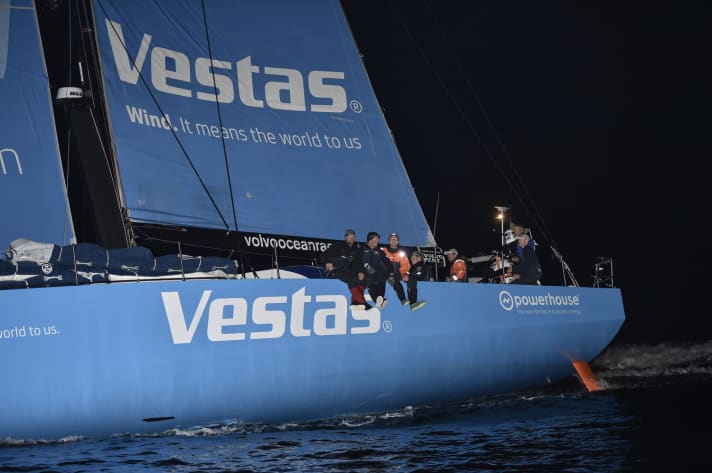   Starkes Comeback: Team Vestas Wind kehrte mit Rang zwei ins Rennen zurück