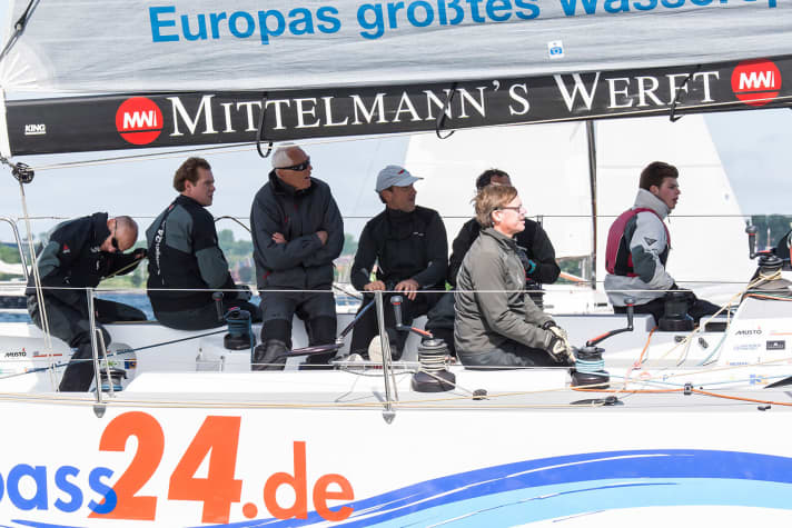   "El Pocko" verpasste den Gesamtsieg im Welcome Race punktgleich mit Siegerin "Desna"