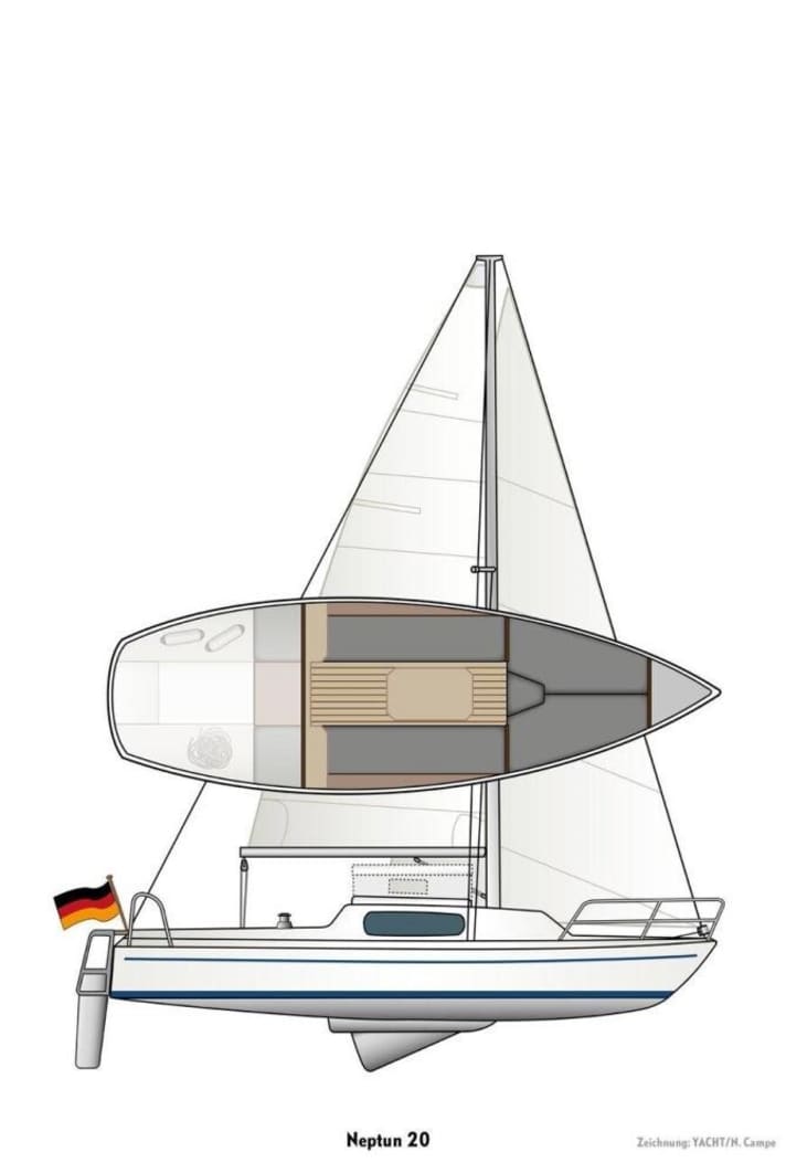 Neptun 20: Bulli für binnen und buten | YACHT