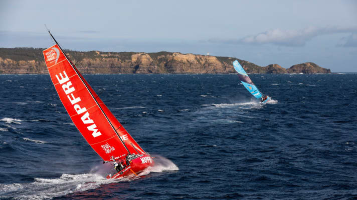   Vestas vor Mapfre: So ging es zunächst in die vierte Etappe
