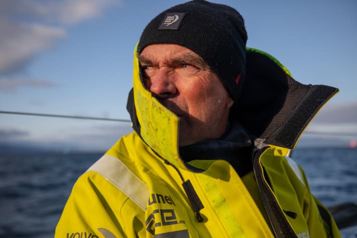   Bleibt auch nach der achten Runde um die Welt ohne Sieg, aber ein fairer Unterlegener: Brunels Skipper Bouwe Bekking