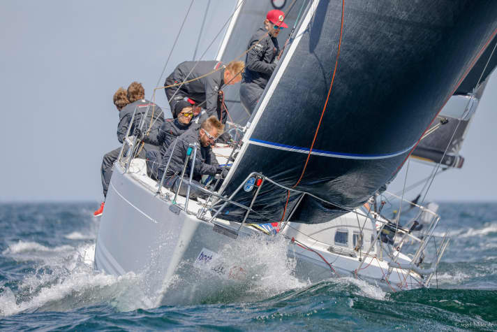   In der Klasse ORC I + II setzte sich die "Halbtrocken"-Crew um Michael Berghorn durch