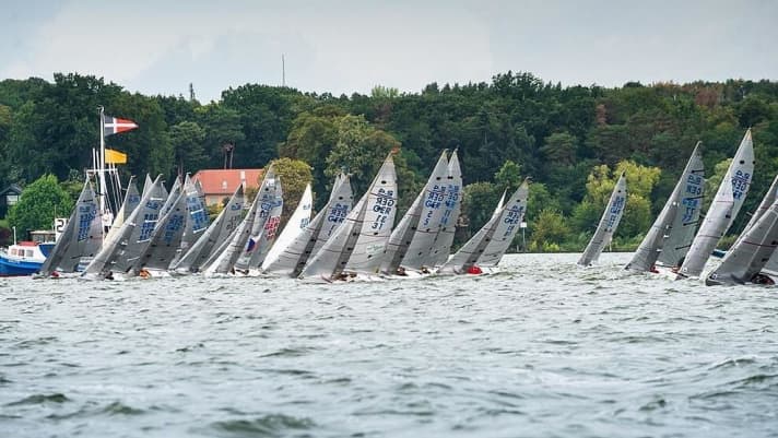   Umkämpfter Start in der IDM auf dem Wannsee