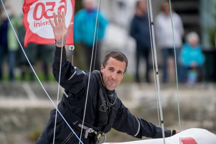   Oliver Tessloff beim Transat 2017