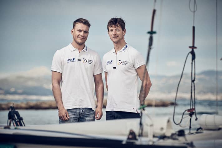   Malte Winkel und Matti Cipra sitzen seit 2014 in einem Boot
