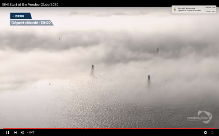  Nebel am Starttag