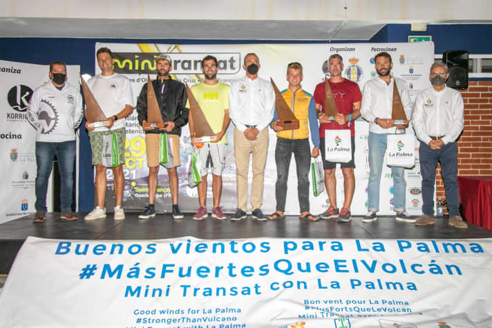   La Palma und die Veranstalter wünschen den Mini-Besten und der gesamten Flotte gute Winde für die zweite Etappe, die am 29. Oktober startet