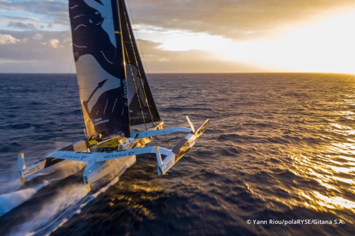   Können die beiden "Cs" – Franck Cammas und Charles Caudrelier – das Transat auf "Maxi Edmond de Rothschild" gewinnen?